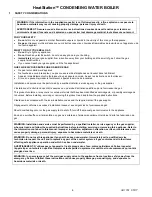 Preview for 4 page of Riverside Hydronics HeatStation HS 1000 Installation & Maintenance Manual