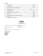 Preview for 2 page of RNA GL 01 Operating Instructions Manual