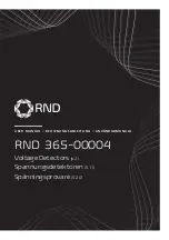 RND 365-00004 User Manual preview