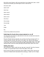 Preview for 5 page of RNIB Communiclock CC53 Manual