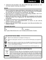 Preview for 7 page of Roadstar HRA-310BT User Manual