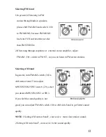 Preview for 14 page of Roadstar TRA-2350P Instruction Manual