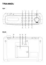 Preview for 3 page of Roadstar TRA-886D+ User Manual