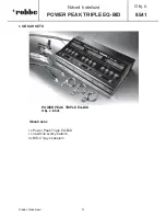 Preview for 124 page of ROBBE 8541 Operating Instructions Manual