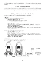 Preview for 27 page of Robe Robin ProMotion ADM User Manual