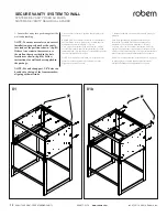 Preview for 12 page of Robern ADORN Instruction Manual