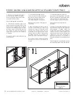 Preview for 16 page of Robern Candre Installation Instructions Manual