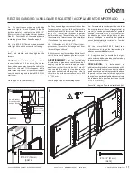 Preview for 17 page of Robern Candre Installation Instructions Manual