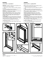 Preview for 19 page of Robern MURRAY HILL Series Installation Instructions Manual