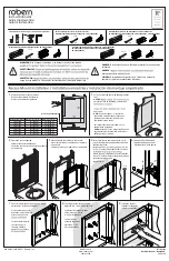 Preview for 1 page of Robern R3 CB-RC1620D4FP1 Installation Manual