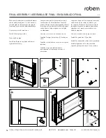 Preview for 14 page of Robern UPLIFT UC3027 Installation Instructions Manual