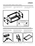 Preview for 12 page of Robern VANITY Series Installation Manual