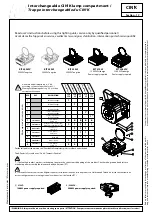 Preview for 12 page of Robert Juliat CIN'K 326 LFV Manual