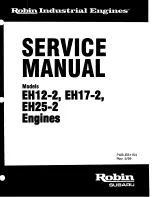 Robin America EH12-2, EH17-2, EH25-2 Service Manual preview