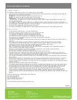 Preview for 9 page of ROBINHOOD RCT600SS Installation And Operating Instructions Manual