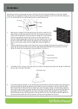 Preview for 6 page of ROBINHOOD RWD3CL6SS Installation And Operating Instructions Manual