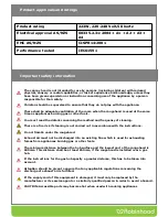 Preview for 7 page of ROBINHOOD RWV3CL6G Installation And Operating Instrictions