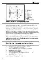 Preview for 19 page of Robland M500 EL Manual