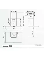 Preview for 1 page of ROBLIN ARROW 900 Dimensions