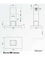 ROBLIN BOSTON 900 CENTRALE Dimensions preview