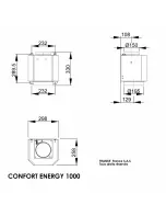 Preview for 1 page of ROBLIN COMFORT ENERGY 1000 Dimensions