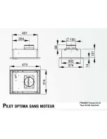 Preview for 1 page of ROBLIN PILOT OPTIMA (French) Dimensions