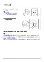 Preview for 48 page of Robopac SPIROR DR Use And Maintenance Manual