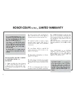 Preview for 3 page of Robot Coupe CL 50 E Manual