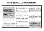 Preview for 3 page of Robot Coupe CL 52 Series "D" Manual