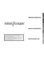 Preview for 3 page of Robot Coupe CL 55 e Operating Instructions Manual