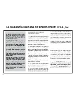 Preview for 16 page of Robot Coupe CL 55 e Operating Instructions Manual