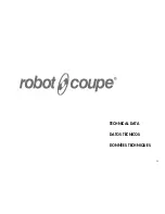 Preview for 35 page of Robot Coupe CL 55 e Operating Instructions Manual