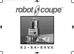 Robot Coupe R 3 Manual preview