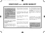 Preview for 4 page of Robot Coupe R 3 Manual