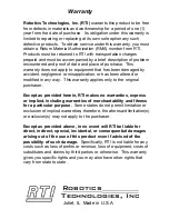 Preview for 12 page of Robotics Technologies Bus-Cam BC 7300 Installation Manual  Operation Manual