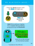 Preview for 39 page of Robotix Phiro User Manual