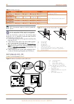 Preview for 27 page of Robur GAHP-AR Installation, Use And Maintenance Manual