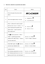 Preview for 13 page of Rocker 198200-01 Manual