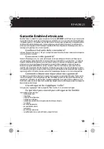 Preview for 13 page of RocketFish RF-AC9021 (French) Manual De L'Utilisateur