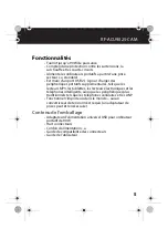 Preview for 5 page of RocketFish RF-ACU9025 (French) Manual De L'Utilisateur