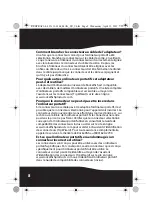 Preview for 8 page of RocketFish RF-BPRAC3 (French) Manual De L'Utilisateur