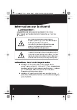 Preview for 4 page of RocketFish RF-HD25 (French) Manual De L'Utilisateur