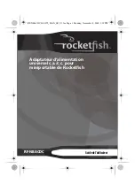 RocketFish RF-NBACDC (French) Guide Utilisateur preview