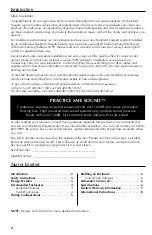 Preview for 2 page of Rockford Fosgate FFS1024 Installation And Operation Manual