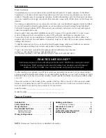 Preview for 2 page of Rockford Fosgate RFP4406 Installation And Operation Manual