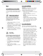 Preview for 7 page of Rocktrail Z31431 Operation And Safety Notes