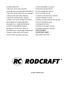 Preview for 64 page of RODCRAFT 8951082026 Operator'S Manual