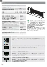 Preview for 90 page of Roger B70/2DC Instruction And Warnings For The Installer