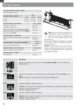 Preview for 142 page of Roger B70/2DC Instruction And Warnings For The Installer