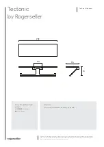 Preview for 1 page of ROGERSELLER Tectonic 3435002901 Care And Maintenance